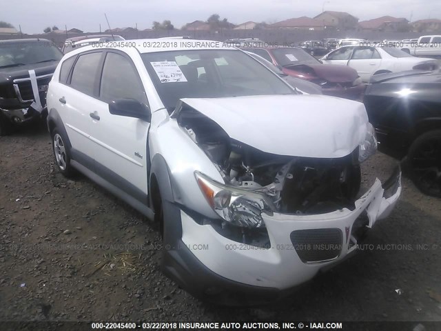 5Y2SL63815Z455270 - 2005 PONTIAC VIBE WHITE photo 1