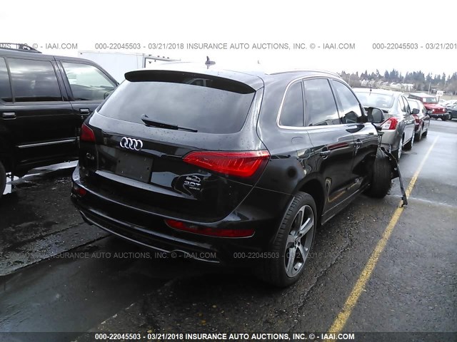 WA1WGAFP9DA070848 - 2013 AUDI Q5 PRESTIGE BLACK photo 4