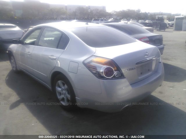 1N4CL21E48C242185 - 2008 NISSAN ALTIMA HYBRID SILVER photo 3