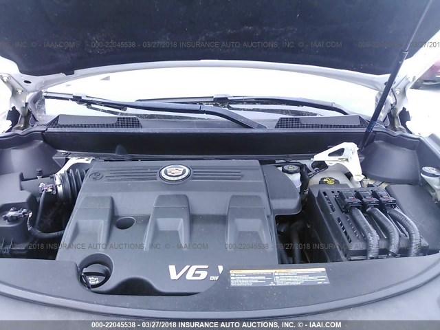 3GYFNEEY9BS629768 - 2011 CADILLAC SRX PERFORMANCE COLLECTION Ақ фото 10