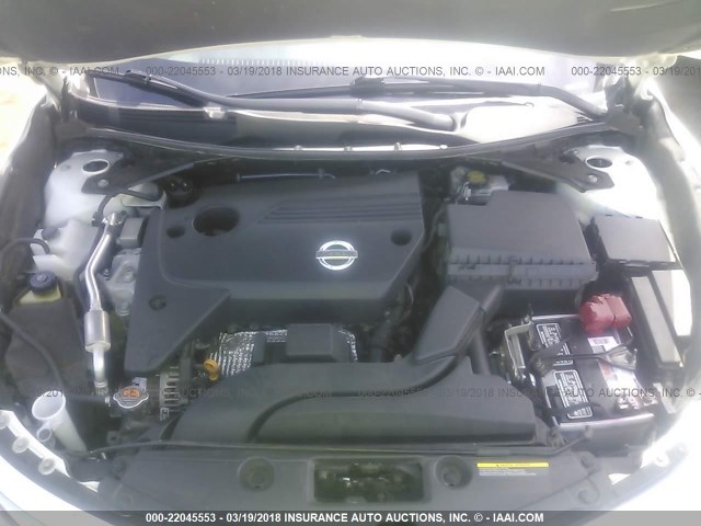 1N4AL3AP9FC116299 - 2015 NISSAN ALTIMA 2.5/S/SV/SL WHITE photo 10