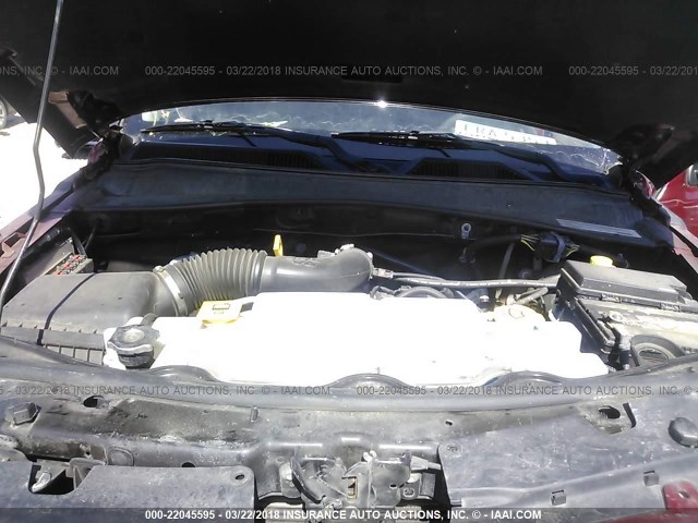 1C4PJMAK5CW187157 - 2012 JEEP LIBERTY SPORT Qırmızı foto 10