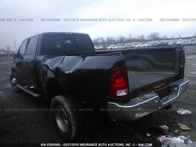 3C63RRHLXHG690859 - 2017 RAM 3500 SLT BLACK photo 3