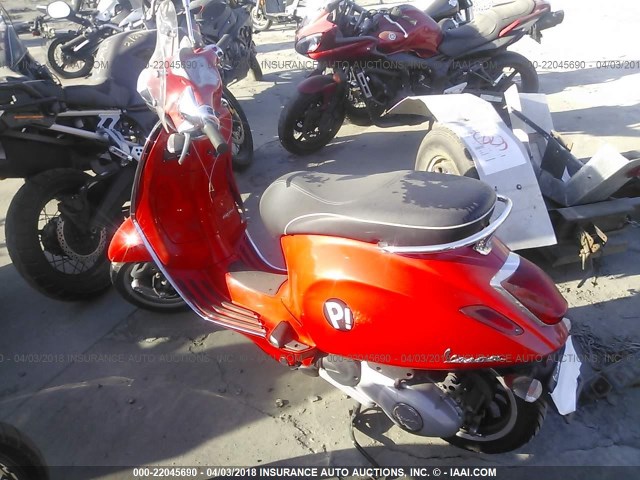 ZAPM818GXF5400966 - 2015 VESPA SPRINT 150 3V RED photo 3