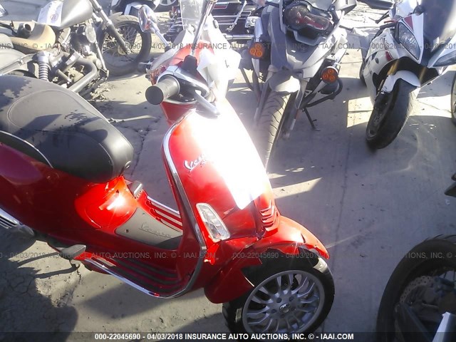 ZAPM818GXF5400966 - 2015 VESPA SPRINT 150 3V RED photo 5