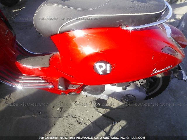 ZAPM818GXF5400966 - 2015 VESPA SPRINT 150 3V RED photo 9