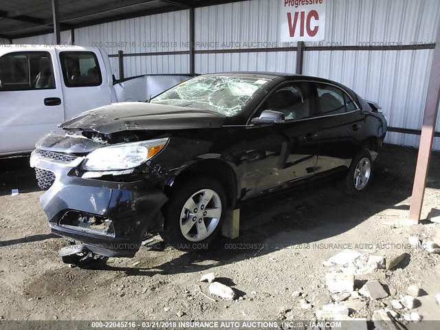 1G11C5SL9EF216832 - 2014 CHEVROLET MALIBU 1LT 黑色 照片 2