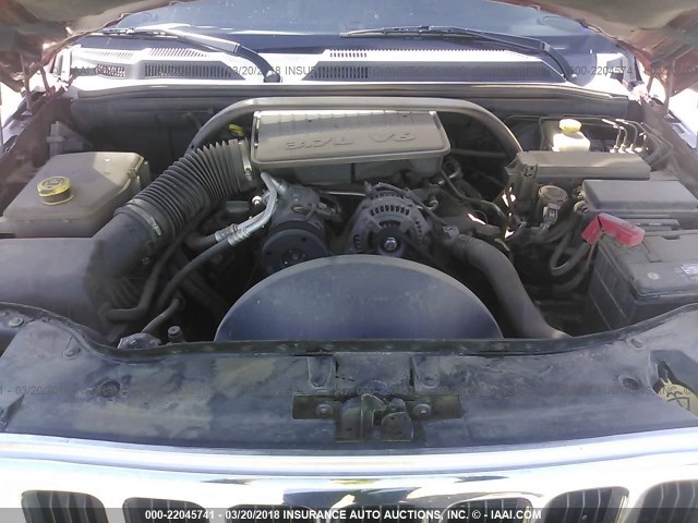 1J8HG48K57C670981 - 2007 JEEP COMMANDER MAROON photo 10