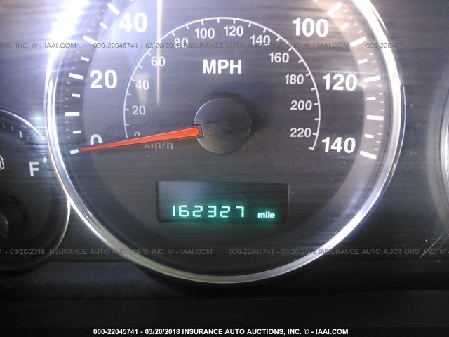 1J8HG48K57C670981 - 2007 JEEP COMMANDER MAROON photo 7