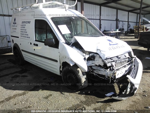 NM0LS7BN6CT078467 - 2012 FORD TRANSIT CONNECT XLT WHITE photo 1