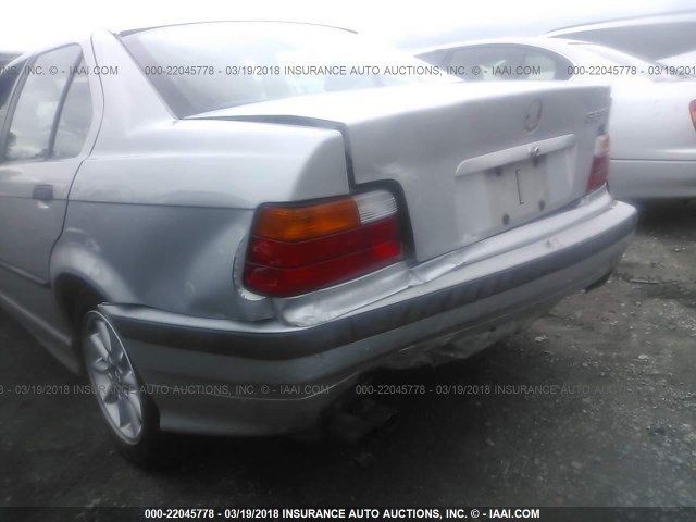 WBACD4322WAV62035 - 1998 BMW 328 I AUTOMATIC SILVER photo 6