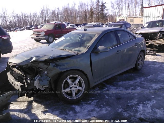 1G2ZJ57K994243101 - 2009 PONTIAC G6 GREEN photo 2