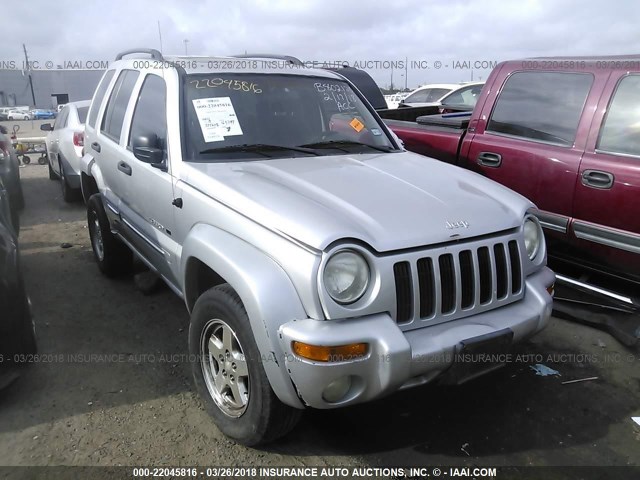 1J4GL58KX2W147235 - 2002 JEEP LIBERTY LIMITED SILVER photo 1