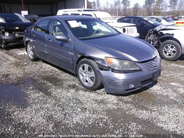 JH4KB165X6C003084 - 2006 ACURA RL ვერცხლისფერი ფოტო 1