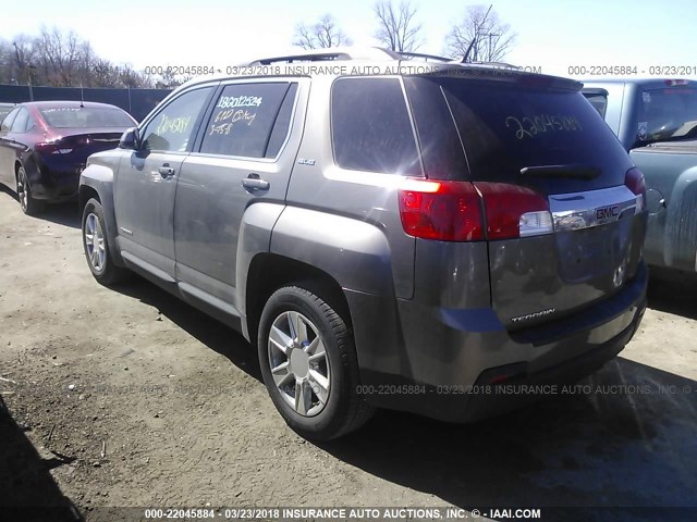 2CTALSEC8B6270716 - 2011 GMC TERRAIN SLE GRAY photo 3