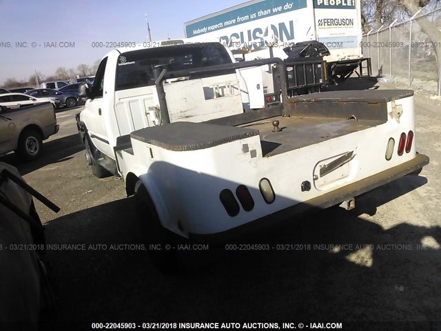 3B6MF36671M585031 - 2001 DODGE RAM 3500 WHITE photo 3