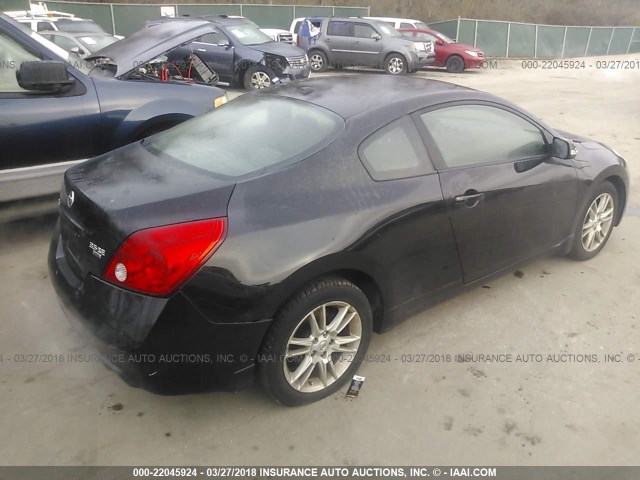 1N4BL24E08C198371 - 2008 NISSAN ALTIMA 3.5SE BLACK photo 4