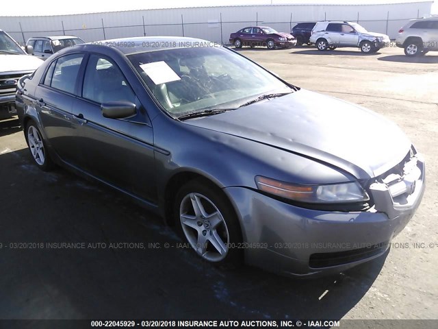 19UUA66265A016040 - 2005 ACURA TL GRAY photo 1