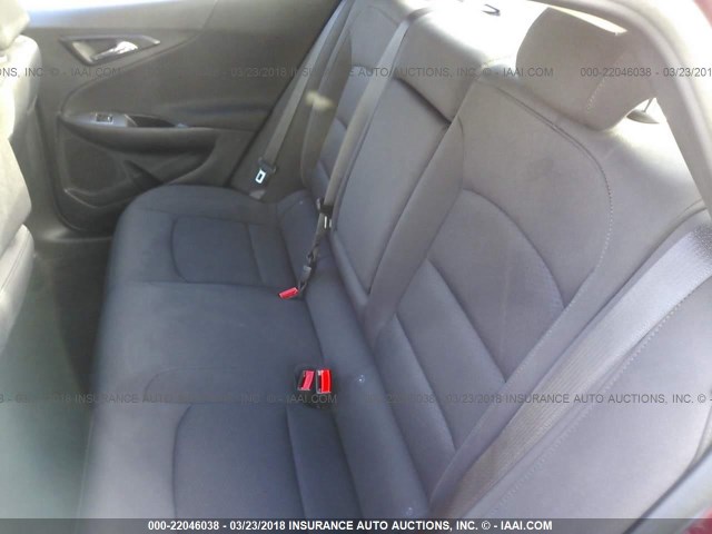 1G1ZE5ST2HF292264 - 2017 CHEVROLET MALIBU LT Қызыл фото 8