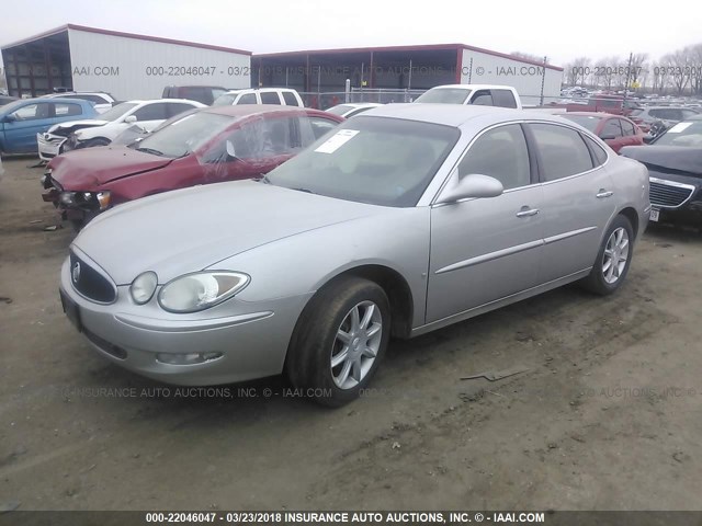 2G4WE587361269113 - 2006 BUICK LACROSSE CXS SILVER photo 2