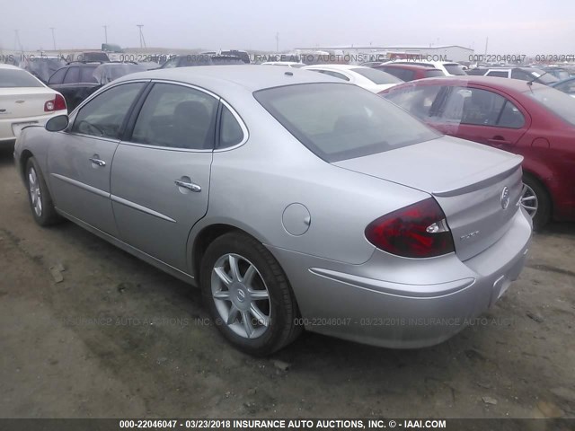 2G4WE587361269113 - 2006 BUICK LACROSSE CXS SILVER photo 3