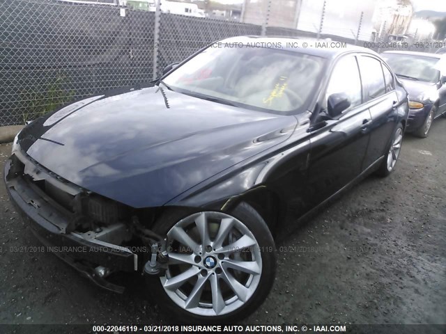 WBA3A9C54CF270367 - 2012 BMW 335 I BLACK photo 2