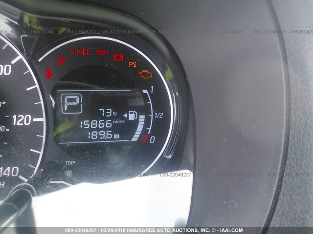 3N1CE2CP1FL386607 - 2015 NISSAN VERSA NOTE S/S PLUS/SV/SL/SR RED photo 7