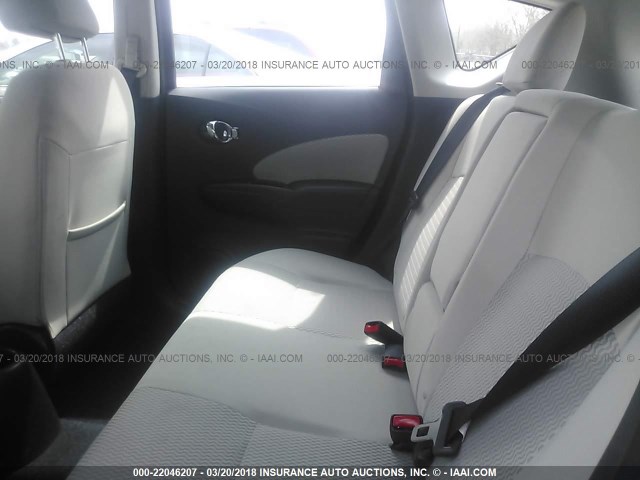 3N1CE2CP1FL386607 - 2015 NISSAN VERSA NOTE S/S PLUS/SV/SL/SR RED photo 8