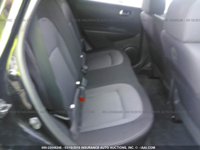 JN8AS5MTXDW527003 - 2013 NISSAN ROGUE S/SV BLACK photo 8