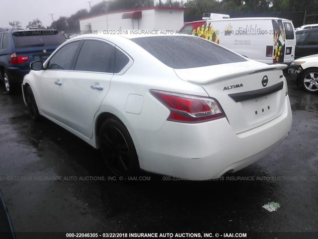 1N4BL3AP9DC118894 - 2013 NISSAN ALTIMA 3.5S/3.5SV/3.5SL WHITE photo 3