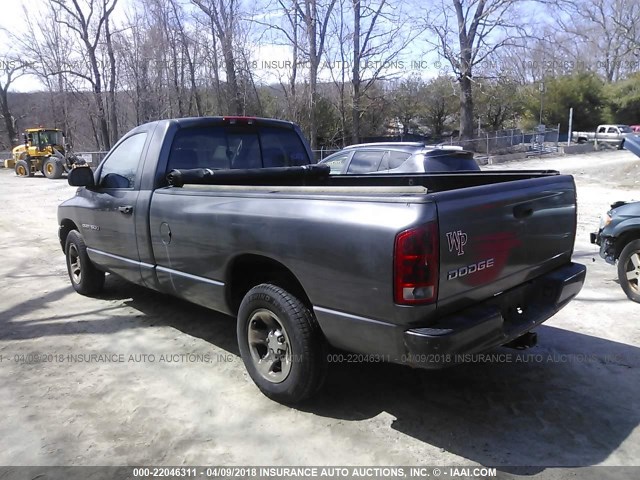 1D7HA16K64J281662 - 2004 DODGE RAM 1500 ST GRAY photo 3