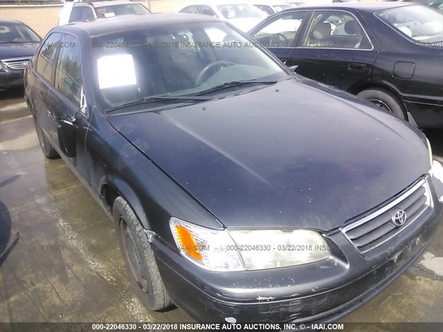 4T1BG22K61U871814 - 2001 TOYOTA CAMRY CE/LE/XLE GRAY photo 1