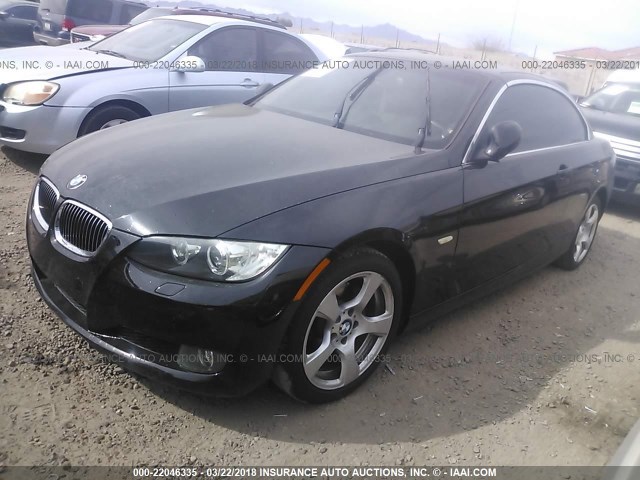 WBAWR3C53AP463281 - 2010 BMW 328 I SULEV BLACK photo 2