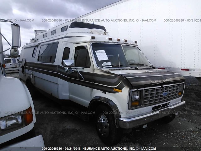 1FDKE30L4HHA18967 - 1987 FORD ECONOLINE / TRAVEL CRAFT E350 CUTAWAY VAN Unknown photo 1