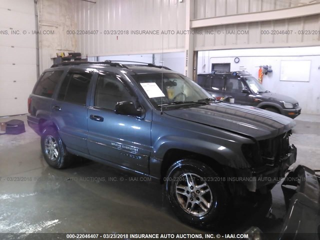 1J4GW48S84C142279 - 2004 JEEP GRAND CHEROKEE LAREDO/COLUMBIA/FREEDOM 蓝色 照片 1