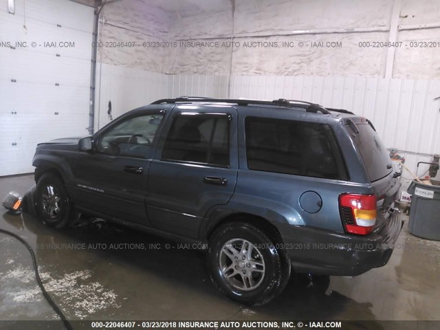 1J4GW48S84C142279 - 2004 JEEP GRAND CHEROKEE LAREDO/COLUMBIA/FREEDOM 蓝色 照片 3