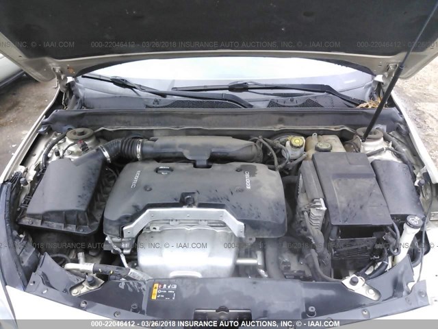 1G11B5SA2DF322393 - 2013 CHEVROLET MALIBU LS ოქროსფერი ფოტო 10