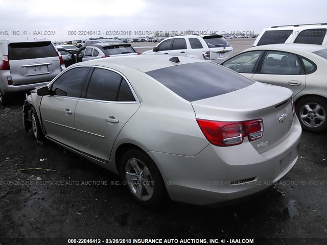1G11B5SA2DF322393 - 2013 CHEVROLET MALIBU LS ოქროსფერი ფოტო 3