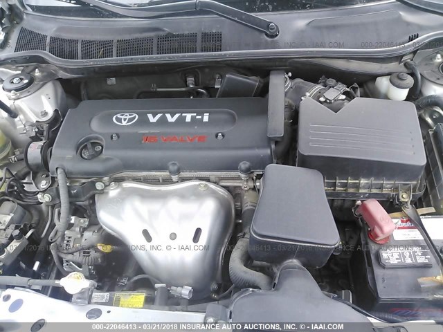 4T1BE46K89U361309 - 2009 TOYOTA CAMRY SE/LE/XLE Серебристый фото 10