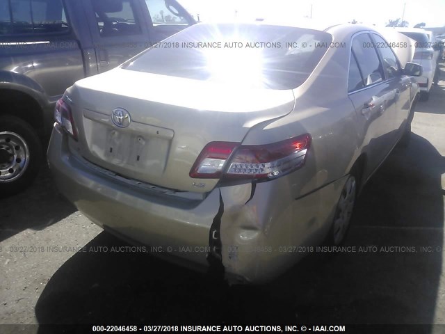 4T1BF3EK2BU738568 - 2011 TOYOTA CAMRY SE/LE/XLE Champagne photo 6