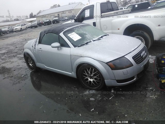 TRUTX28N111046619 - 2001 AUDI TT SILVER photo 1