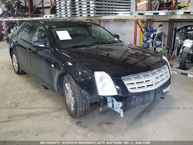 1G6DW677750135735 - 2005 CADILLAC STS BLACK photo 1