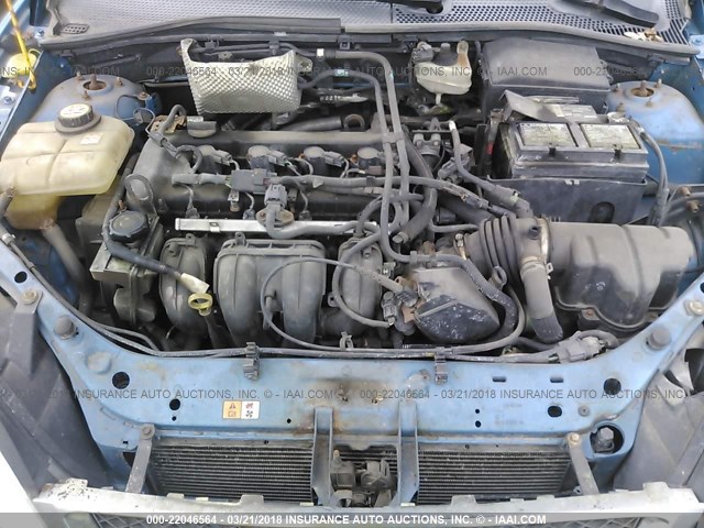 1FAFP34N17W101154 - 2007 FORD FOCUS ZX4/S/SE/SES 蓝色 照片 10