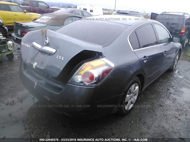 1N4AL21E38C122448 - 2008 NISSAN ALTIMA 2.5/2.5S GRAY photo 4