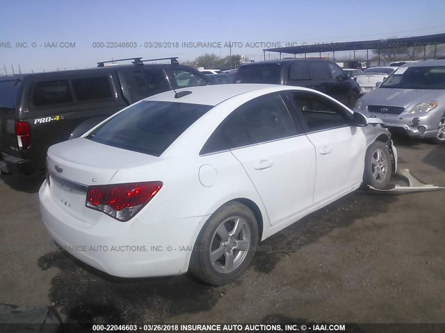 1G1PE5SB6G7147350 - 2016 CHEVROLET CRUZE LIMITED LT WHITE photo 4