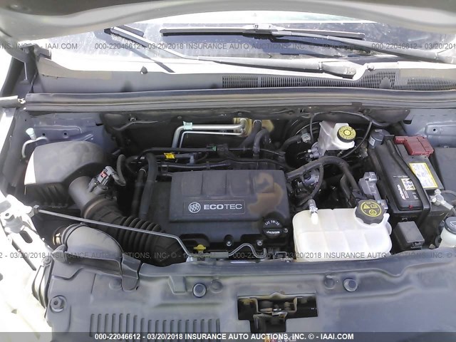 KL4CJBSB6EB740825 - 2014 BUICK ENCORE CONVENIENCE 灰色 照片 10