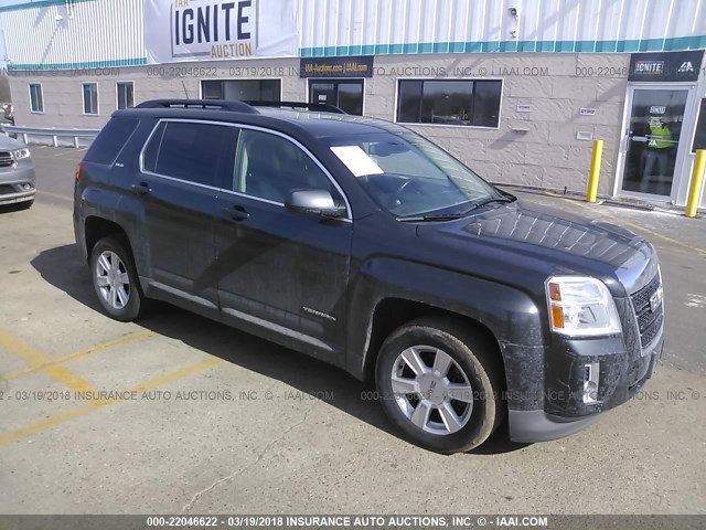 2GKALSEKXD6170031 - 2013 GMC TERRAIN SLE GRAY photo 1