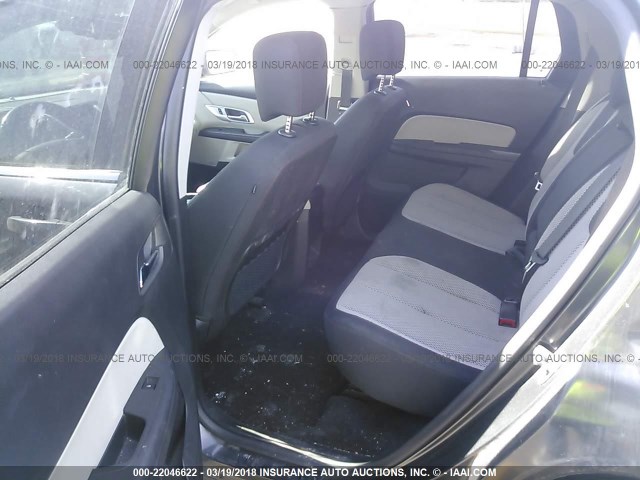 2GKALSEKXD6170031 - 2013 GMC TERRAIN SLE GRAY photo 8