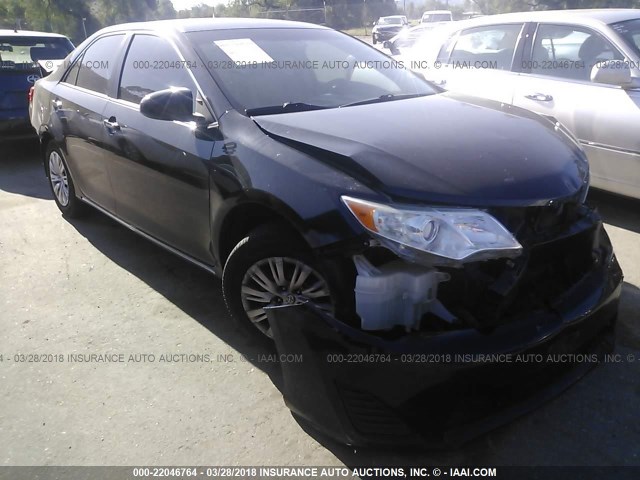 4T4BF1FK0CR195019 - 2012 TOYOTA CAMRY SE/LE/XLE 黑色 照片 1