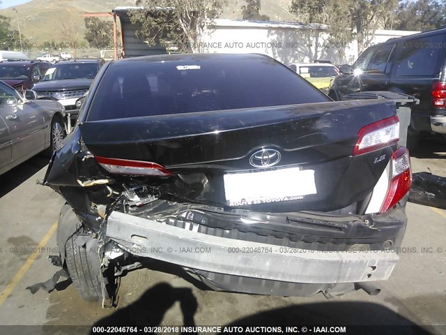 4T4BF1FK0CR195019 - 2012 TOYOTA CAMRY SE/LE/XLE 黑色 照片 6